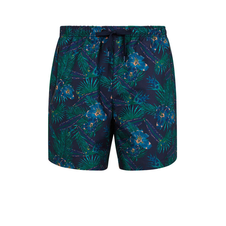 Short de bain bleu marine tropinightiz Short de bain bleu marine tropinightiz;