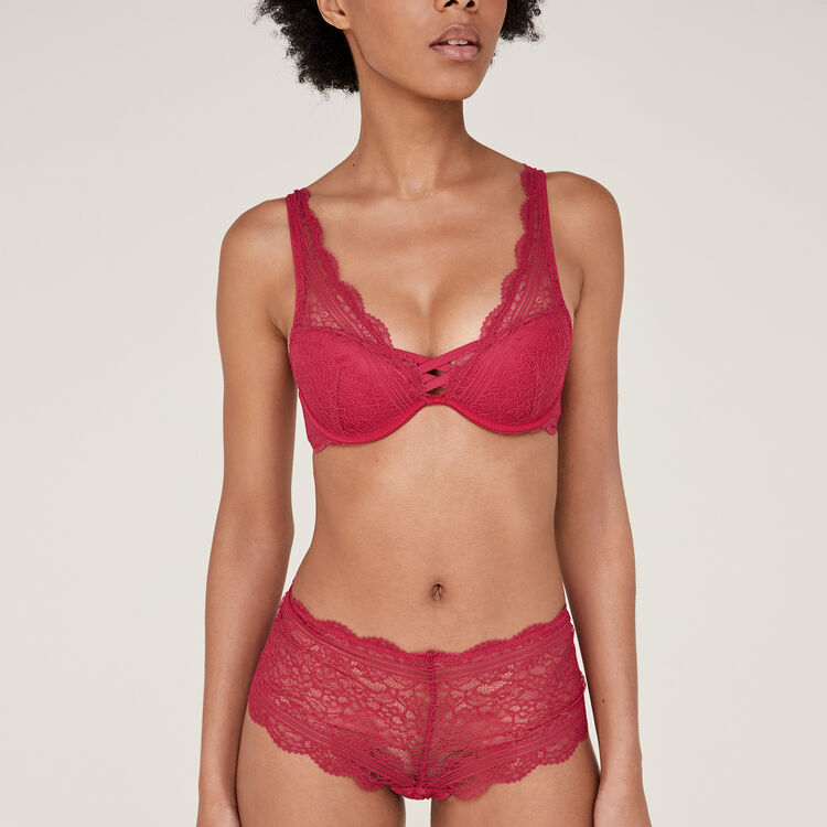Soutien-gorge foulard push rose cerise everydayiz pink.