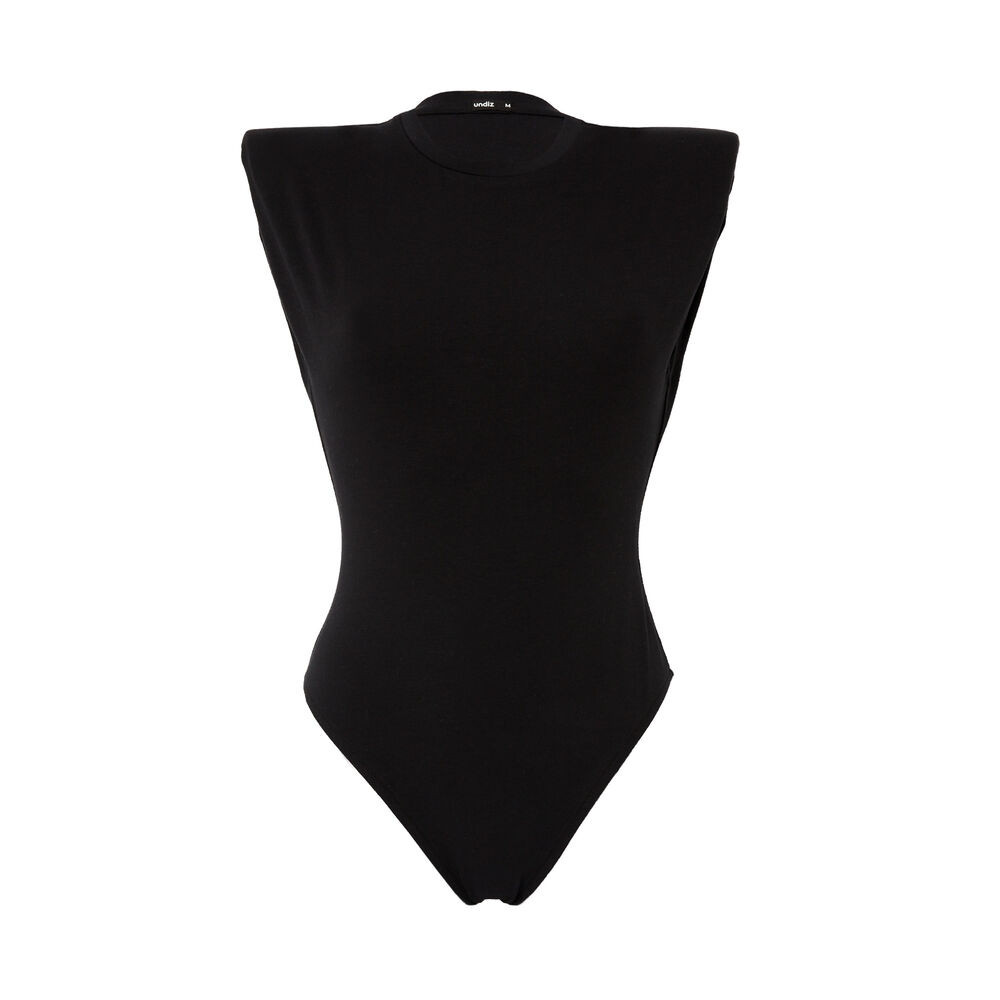 Body met top-effect - zwart zwart.
