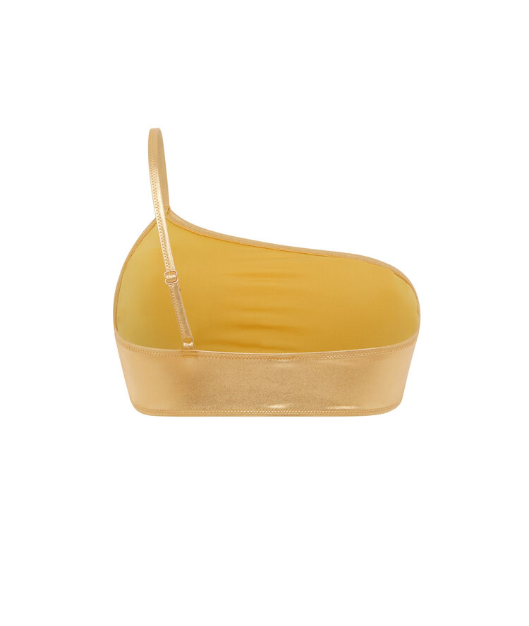 Haut de maillot de bain brassière - or or.