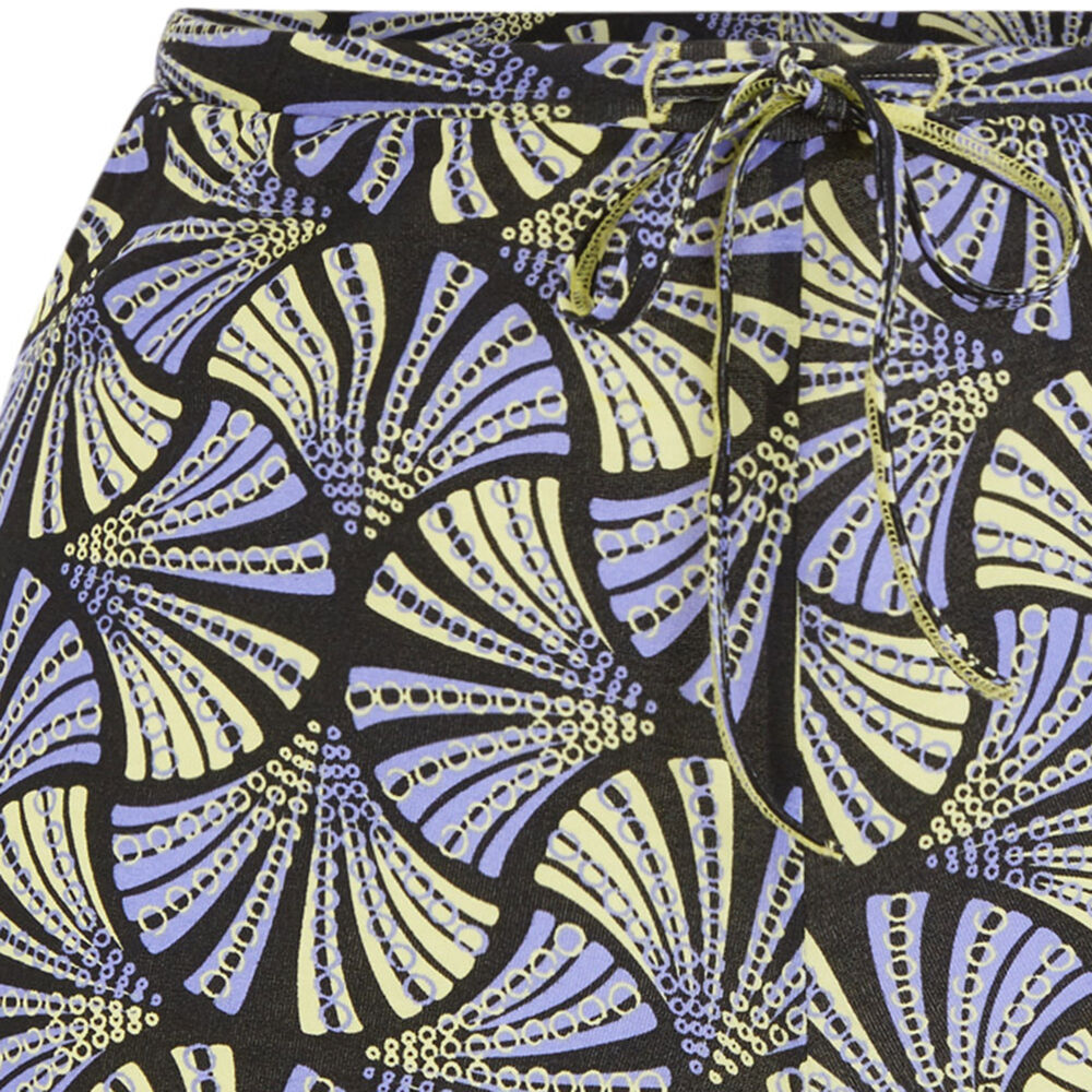 Short met print - geel geel.