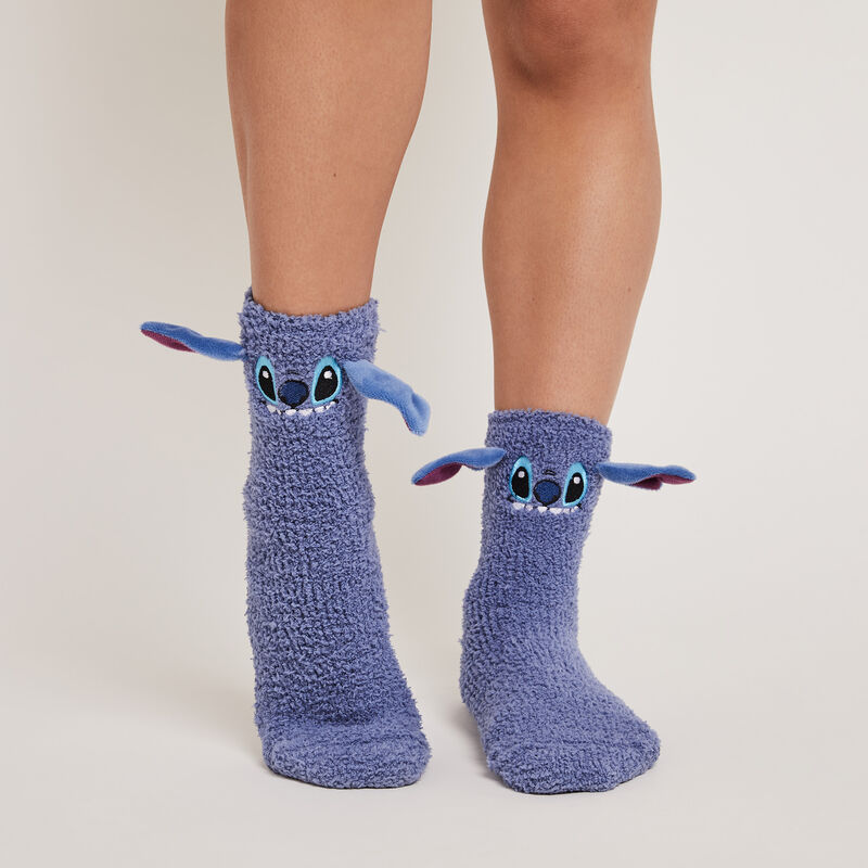 Chaussettes en fausse fourrure stitch fufustitchiz Chaussettes en fausse fourrure stitch fufustitchiz;