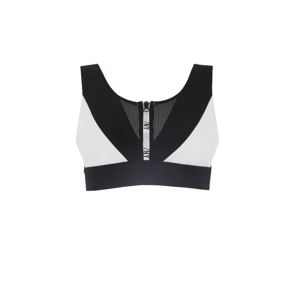 Brassière de sport - noir noir.