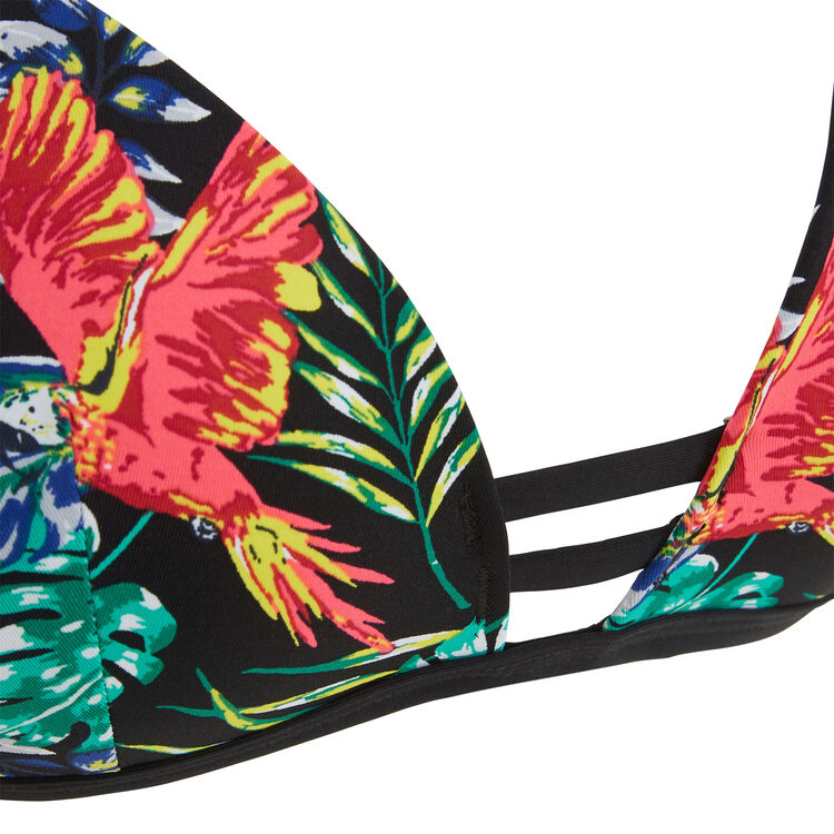 Haut de maillot de bain noir paradibordiz black.
