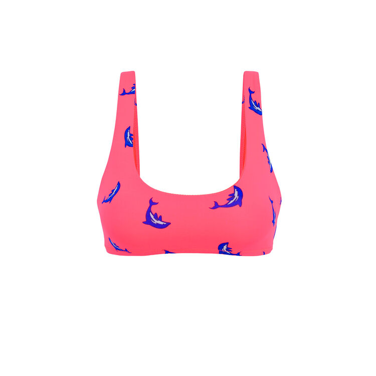 Haut de maillot de bain rose fluo flipperiz Haut de maillot de bain rose fluo flipperiz;