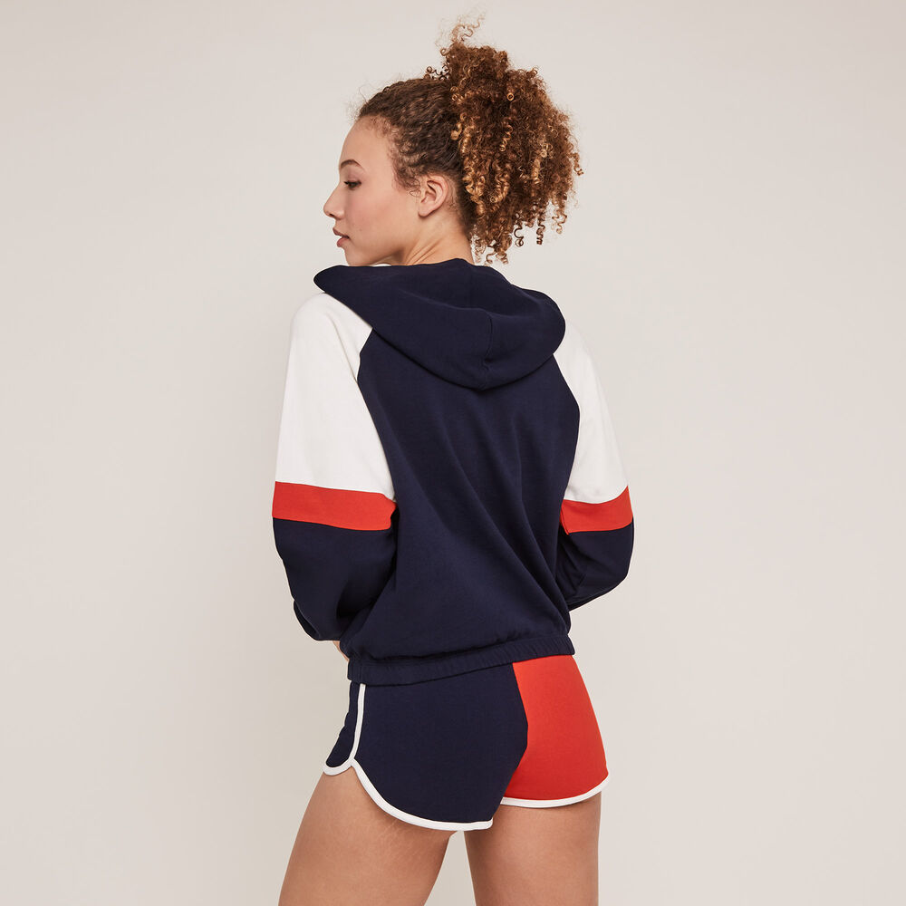 Sweat à capuche - bleu marine bleu marine.