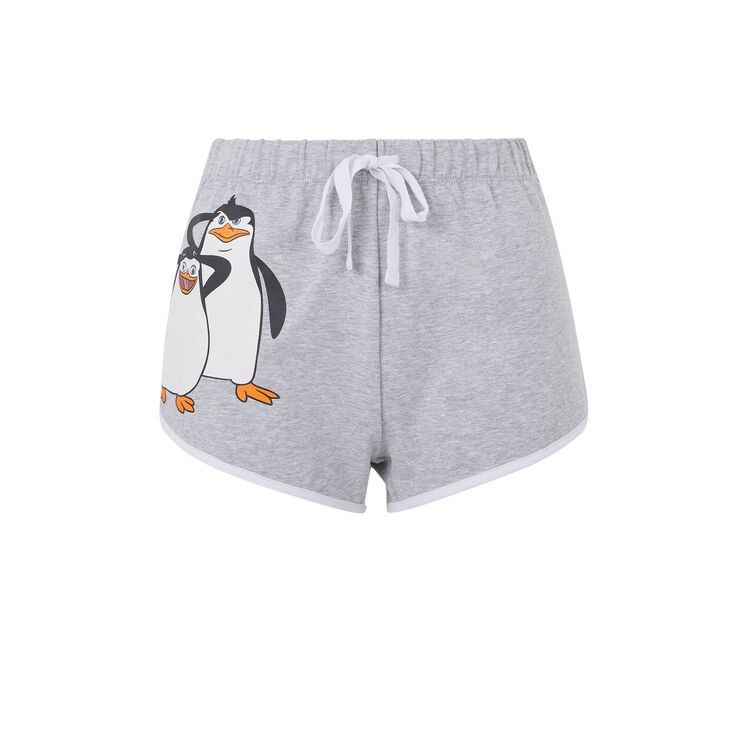 Short gris clair pingouiz gris clair.