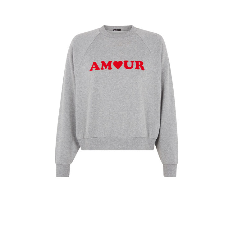 Sweat gris amoureusiz Sweat gris amoureusiz;