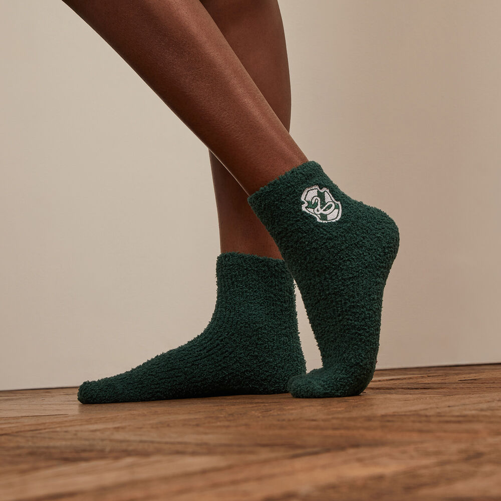 Chaussettes serpentard - vert vert.