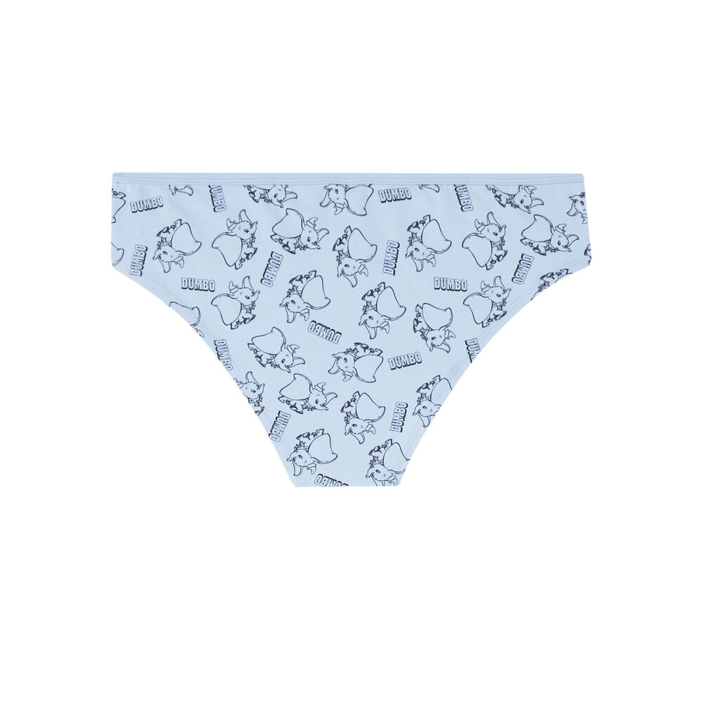 Shorty à motifs dumbo - bleu clair bleu.