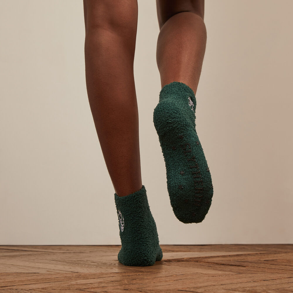 Chaussettes serpentard - vert vert.