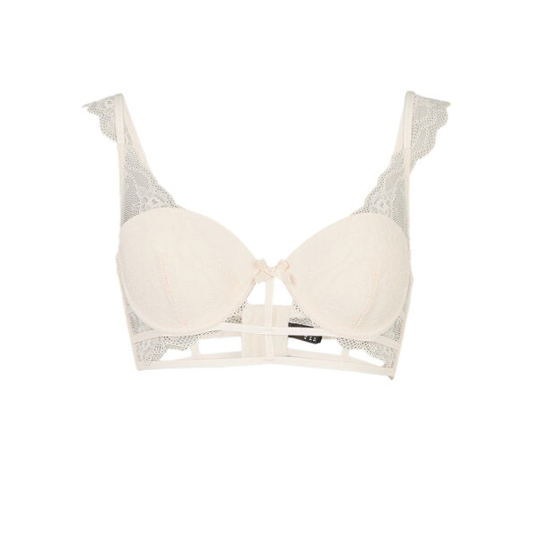 Soutien-gorge Push-up IMPLICITE 85C - Rose Poudré - Nickel - Neuf Avec étiquettes - Taille 85C